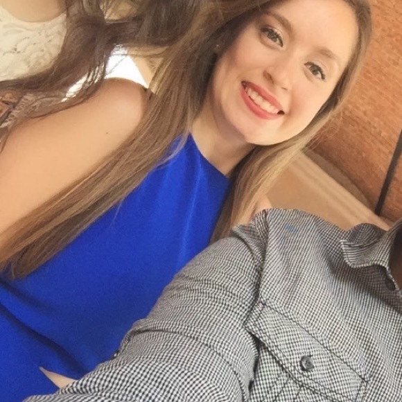 Decree Halter Blue Maxi Dress - Picture 2 of 8